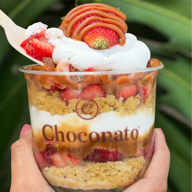 Fresas con Crema Tres Leches FIT