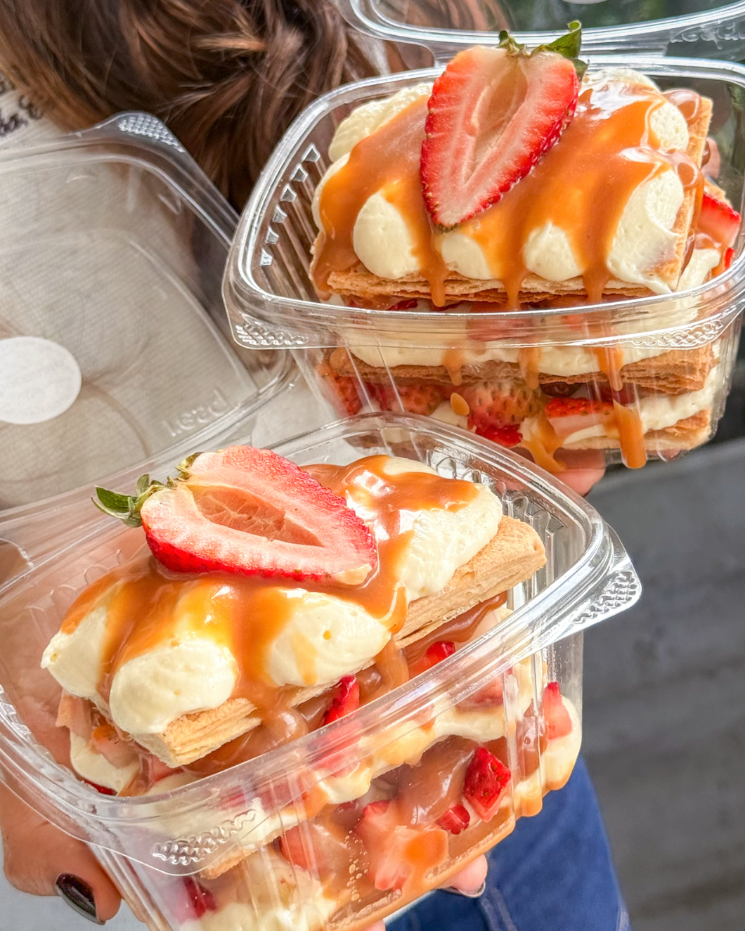 PROMOCIÓN 2X1: MILHOJAS DE FRESAS CON CREMA